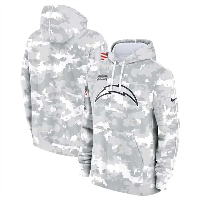 Men's Los Angeles Chargers 2024 Arctic Camo Salute To Service Club Fleece Pullover Hoodie,We sell and wholesale Men's Los Angeles Chargers 2024 Arctic Camo Salute To Service Club Fleece Pullover Hoodie on line form chian!